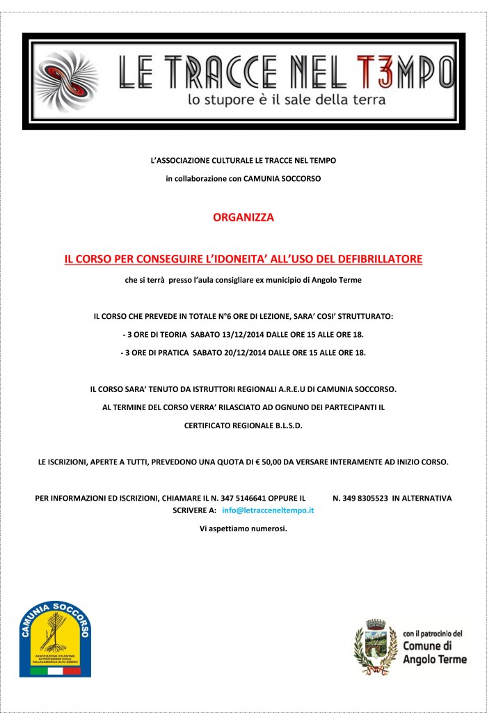 CORSO DEFIBRILLATORE copia